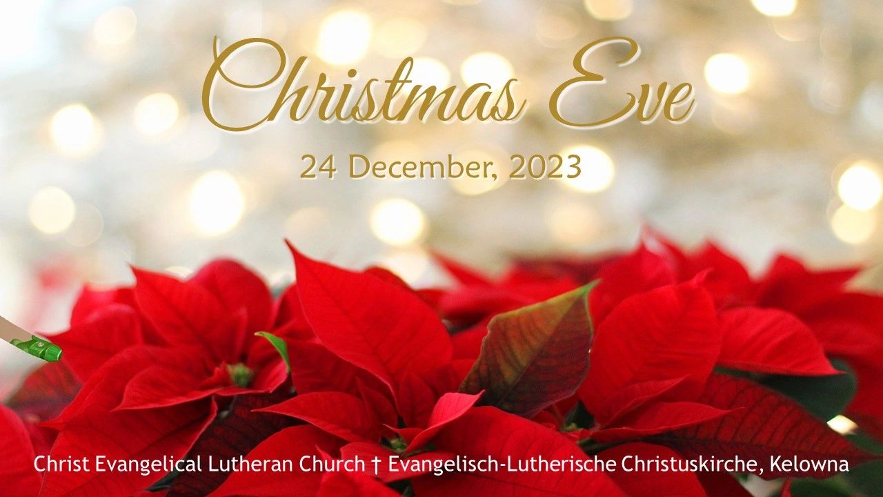 Christmas Eve 24 December, 2023